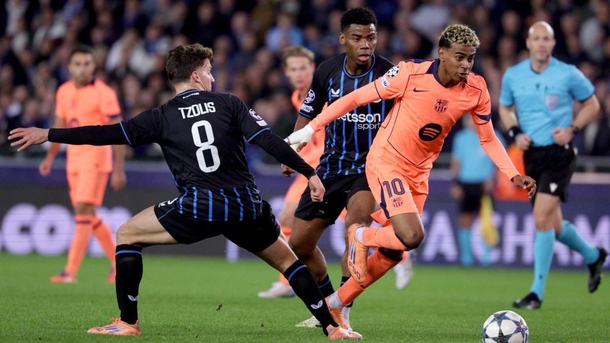 Lamine Yamal evita la derrota del Barcelona en un vibrante 3-3 ante Brujas en Champions League