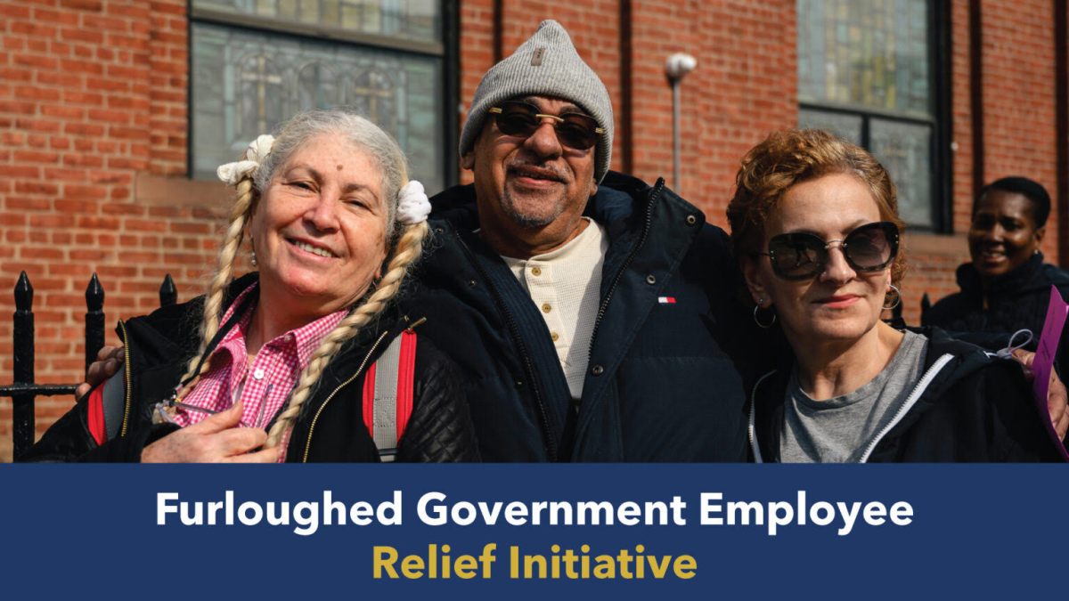 Iniciativa de ayuda de Caridades Católicas para empleados gubernamentales en licencia