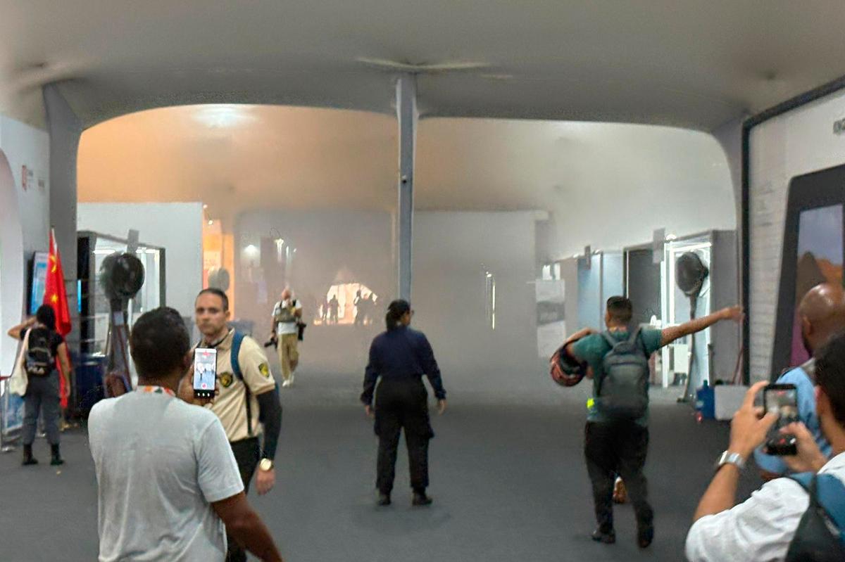 Incendio en la cumbre climática COP30 de la ONU en Brasil obliga a evacuaciones