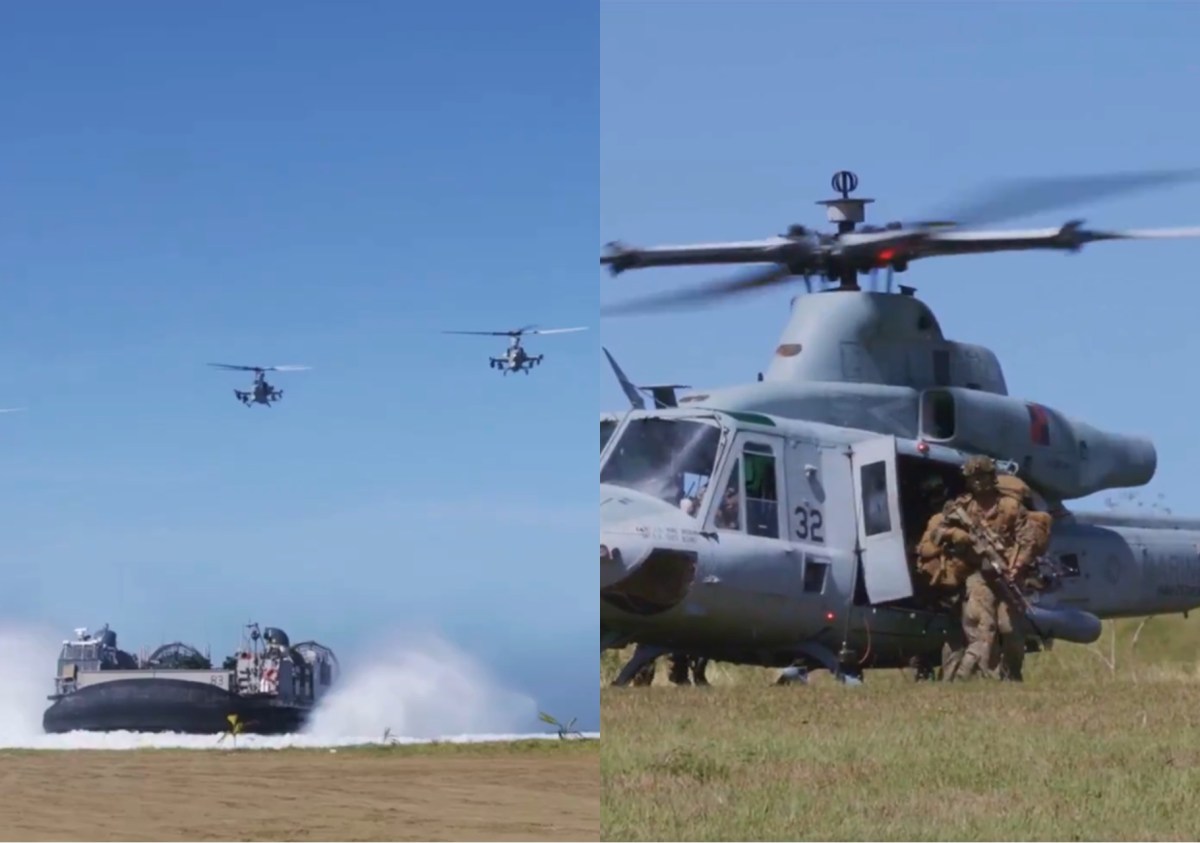 Marines hicieron maniobras de infiltración y desembarco en Puerto Rico: aumenta la tensión con Venezuela