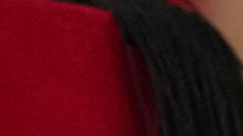 Un aficionado marroquí anima durante el partido final de la Copa Mundial Sub-20 de la FIFA contra Argentina en Santiago de Chile, el domingo 19 de octubre de 2025. Imagen referencial.