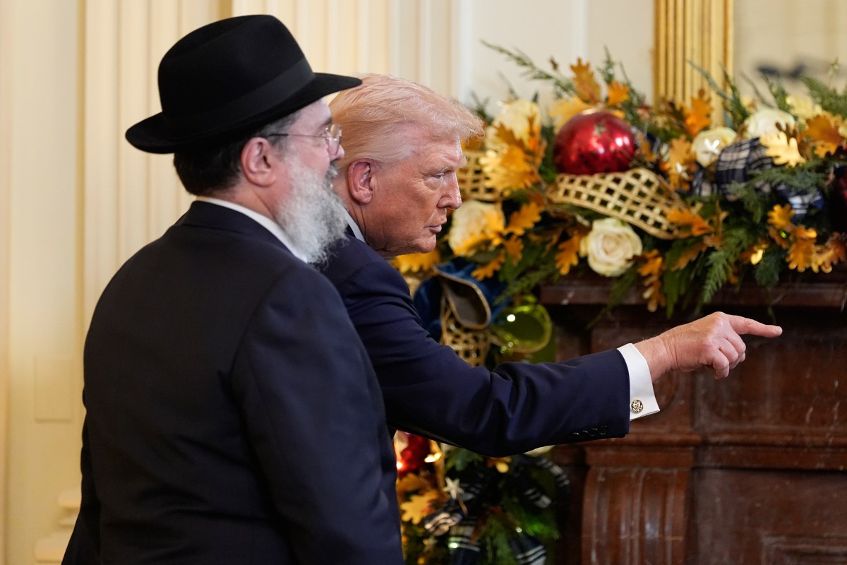 Trump ofrece fiesta de Janucá y afirma que ha hecho mucho por Israel