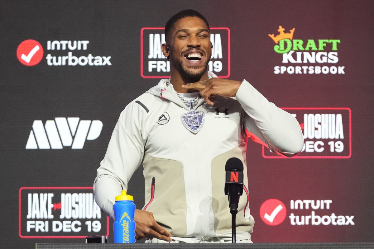 Anthony Joshua lanza advertencia a Jake Paul: “Tenemos licencia para matar”