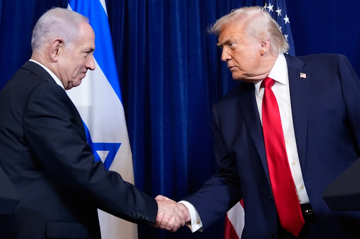 Sin Netanyahu Israel “tal vez ya no existiría”, dice Trump