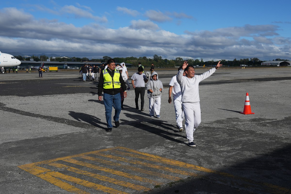 Deportación de guatemaltecos desde EE.UU. cae un 22% durante 2025