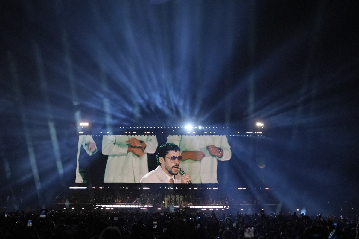Diego Boneta, Renata Notni, Feid y Ana de la Reguera presentes en el segundo show de Bad Bunny en CDMX