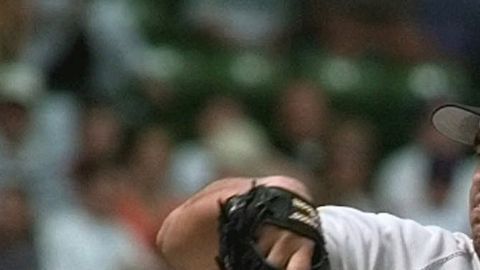 El lanzador de los Gigantes de San Francisco, Wilson Álvarez.