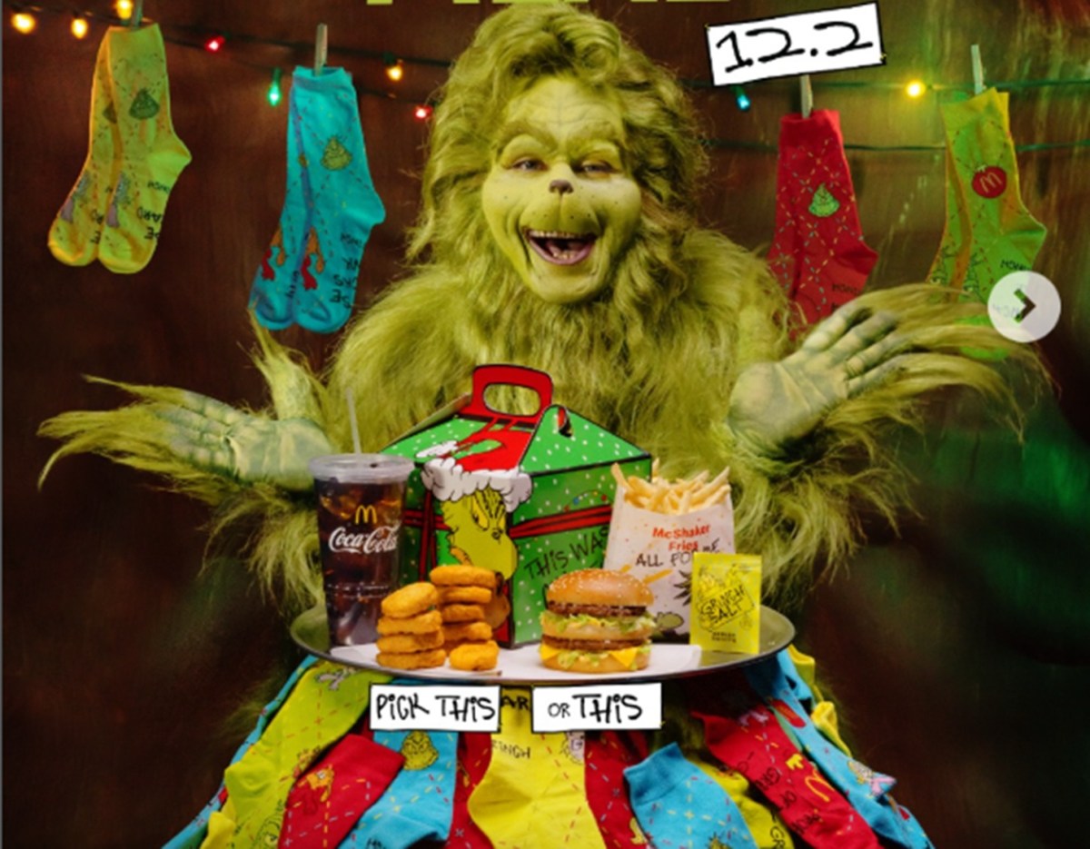 McDonald’s presenta el Grinch Meal para esta Navidad: detalles y precios