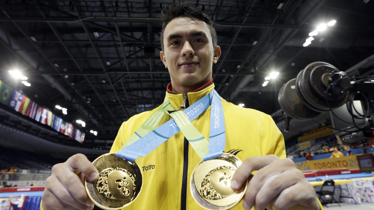 Atentado en Colombia hiere al gimnasta Jossimar Calvo y a su esposa