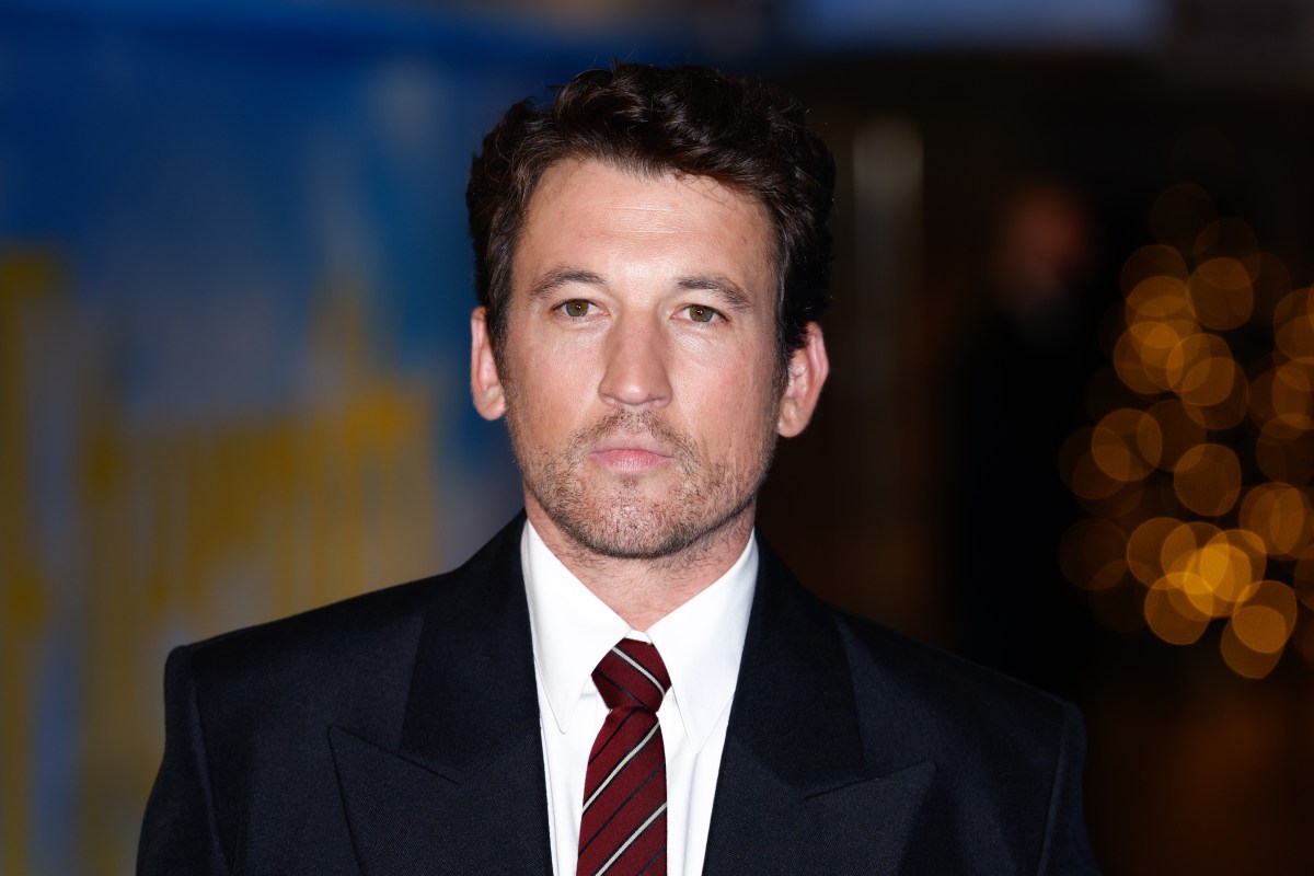 Miles Teller sorprendió a su esposa al recrear su vestido de novia