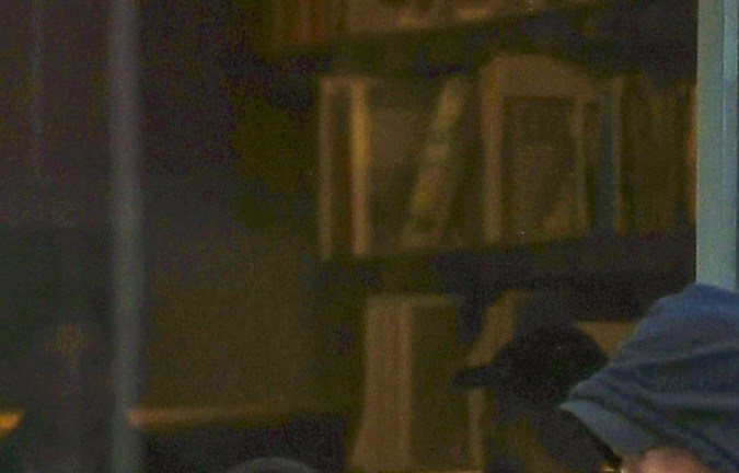 Leonardo DiCaprio y Vittoria Ceretti en la ciudad de Los Ángeles.