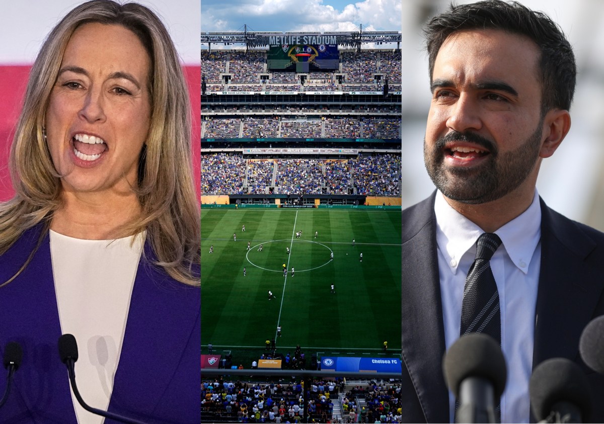 Gobernadora electa de Nueva Jersey critica a Zohran Mamdani por atribuirse la sede de la Copa del Mundo