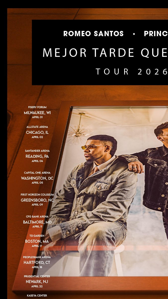 La preventa de la gira inicia el jueves.