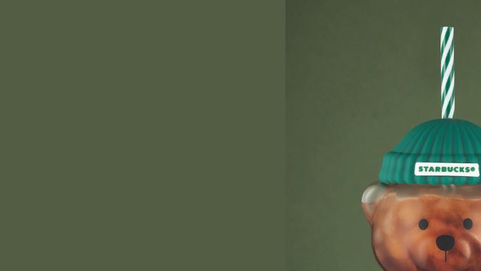Starbucks regalará un promedio de más de 600 Vasos Starbucks Bearista Cold Cups cada día.