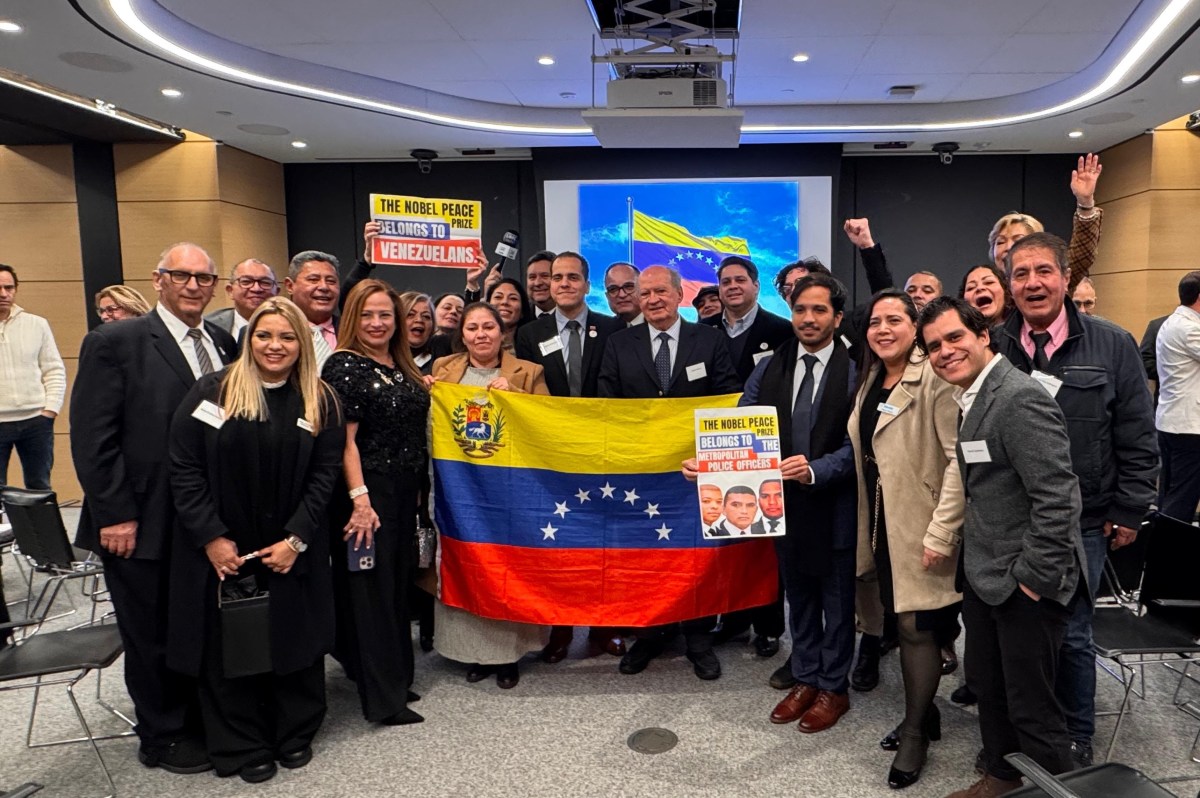 Venezolanos en NY se unieron al movimiento “El Nobel es nuestro” 