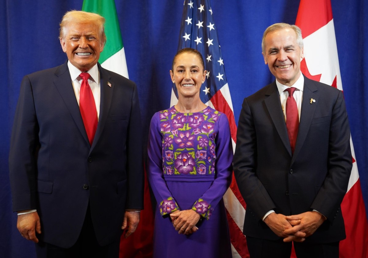 Donald Trump se reunió por primera vez con la presidenta mexicana Claudia Sheinbaum