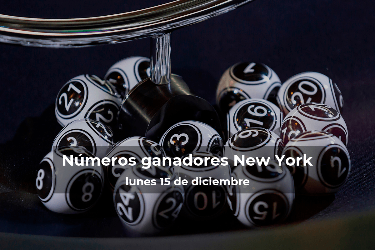 Lotería de Nueva York en vivo: resultados y ganadores del lunes 15 de diciembre de 2025
