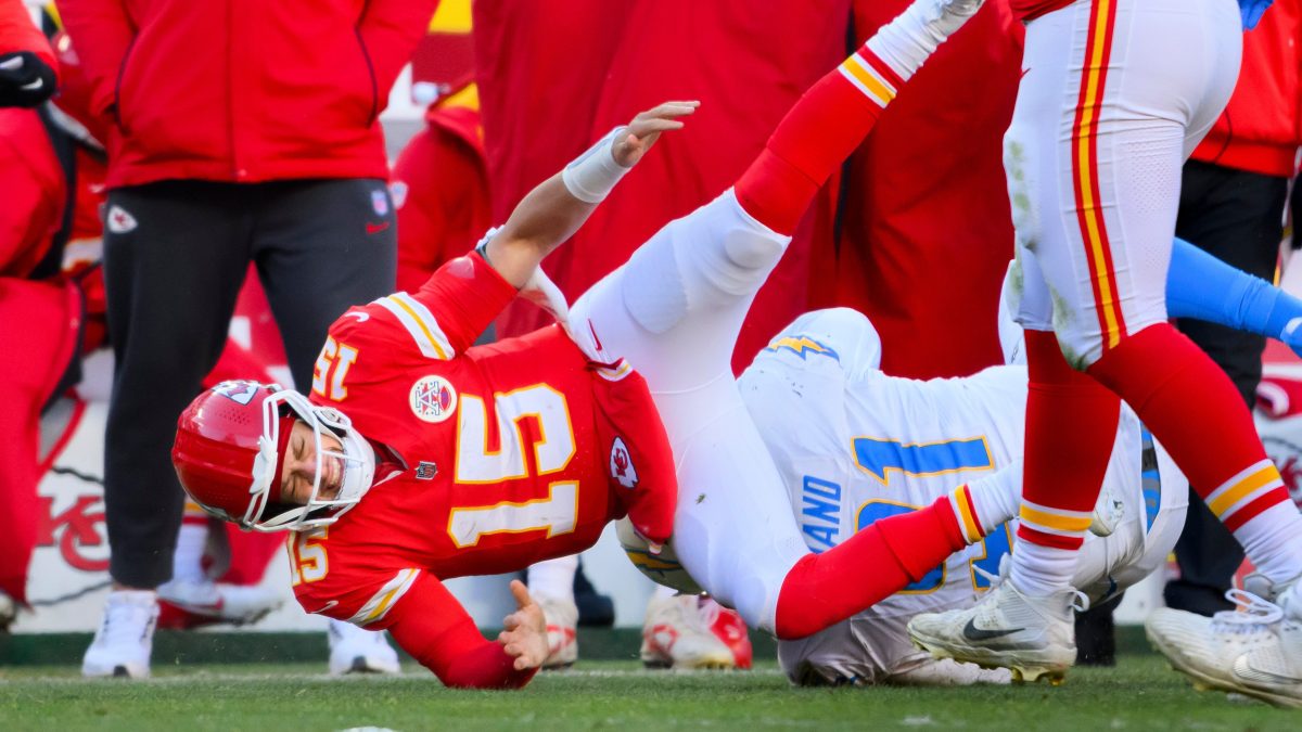 Duro golpe para los Chiefs: Patrick Mahomes se rompió el ligamento cruzado