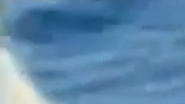 Captura de pantalla del video difundido por la fiscal general de EE.UU., Pam Bondi, de la incautación del petrolero frente a las costas venezolanas.
