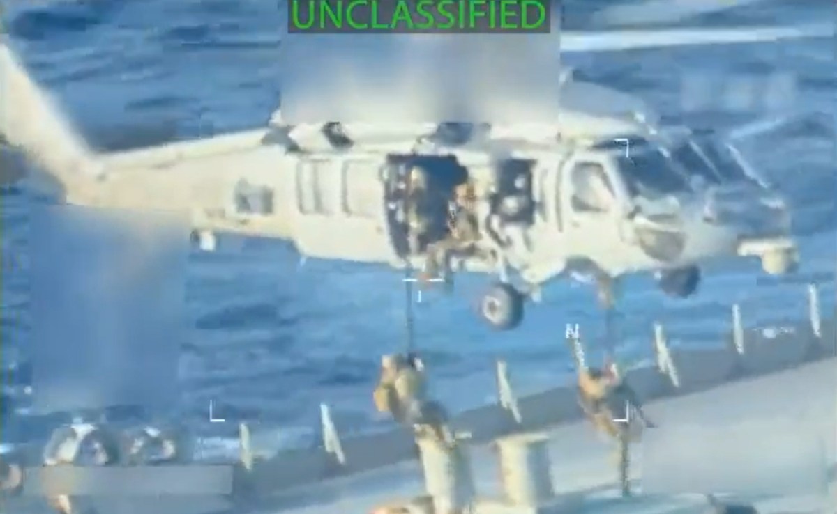 Video: Así el ejército de EE.UU. incautó buque petrolero frente a Venezuela