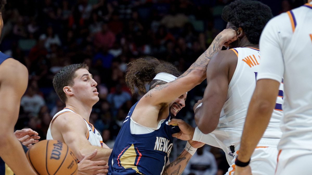 Bronca en la NBA: New Orleans Pelicans y Phoenix Suns protagonizan violenta trifulca