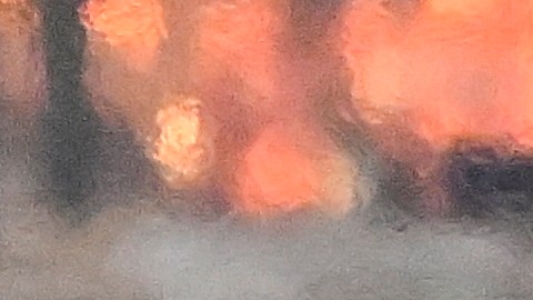 Ambos usaron auriculares para seguir la traducción del procedimiento.