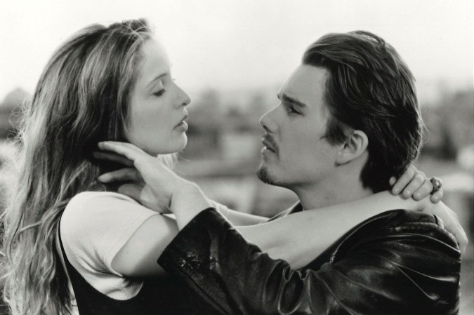 Ethan Hawke y Julie Delpy en una escena de Before Sunrise (1995)