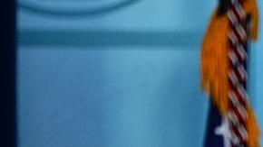 El presidente de Estados Unidos, Donald J. Trump, habla durante su participación en la rueda de prensa de la Casa Blanca en la Sala de Prensa James S. Brady, en Washington, D.C., el 20 de enero de 2026.