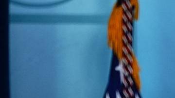 El presidente de Estados Unidos, Donald J. Trump, habla durante su participación en la rueda de prensa de la Casa Blanca en la Sala de Prensa James S. Brady, en Washington, D.C., el 20 de enero de 2026.