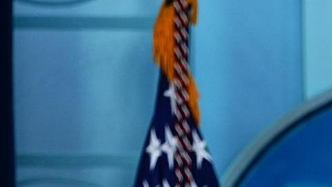 El presidente de Estados Unidos, Donald J. Trump, habla durante su participación en la rueda de prensa de la Casa Blanca en la Sala de Prensa James S. Brady, en Washington, D.C., el 20 de enero de 2026.