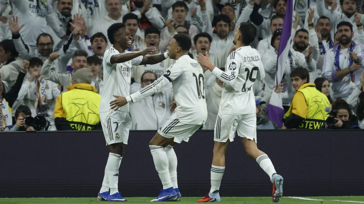 Real Madrid golea a Mónaco y se reconcilia con el Bernabéu en Champions