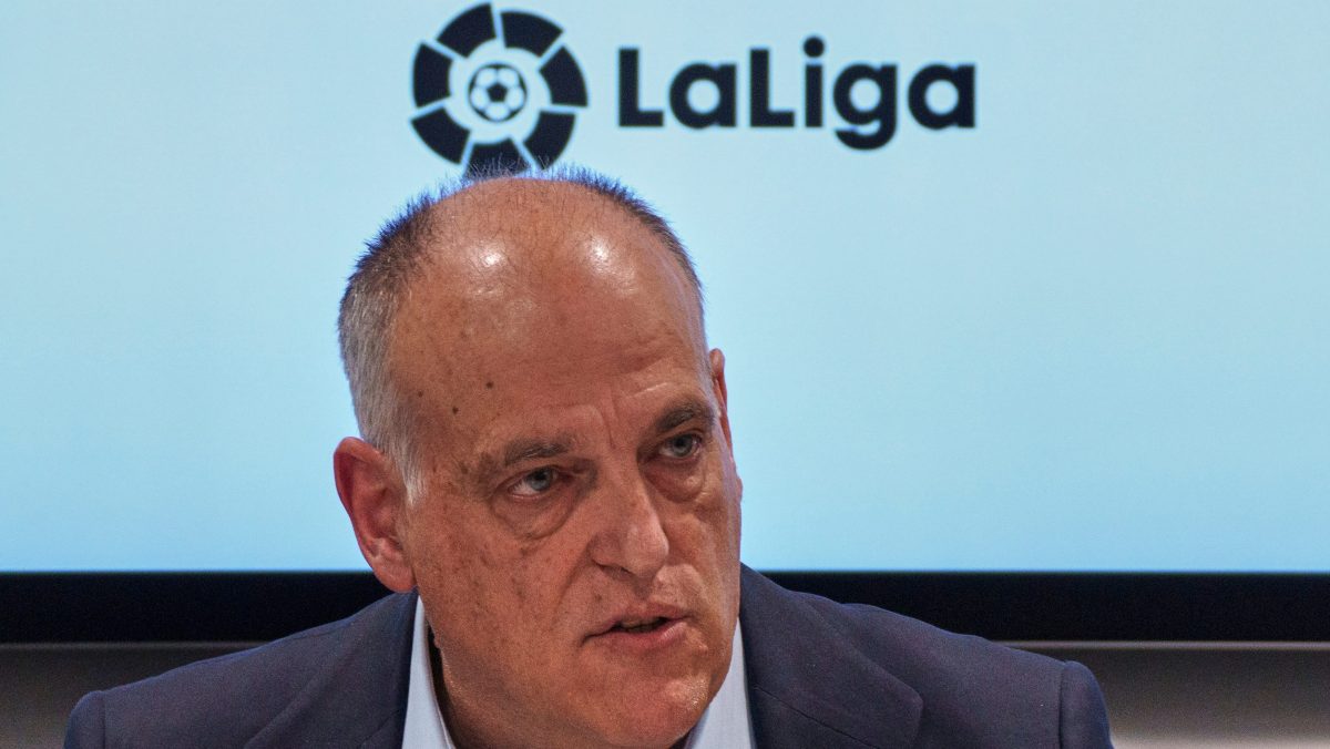 Javier Tebas insiste en llevar un partido de LaLiga a Miami