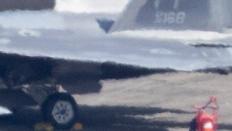 Aviones de combate F-35 en Ceiba, Puerto Rico