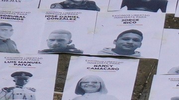 Manifestación por presos políticos en Venezuela