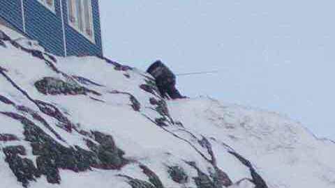 Pescadores en Nuuk, Groenlandia