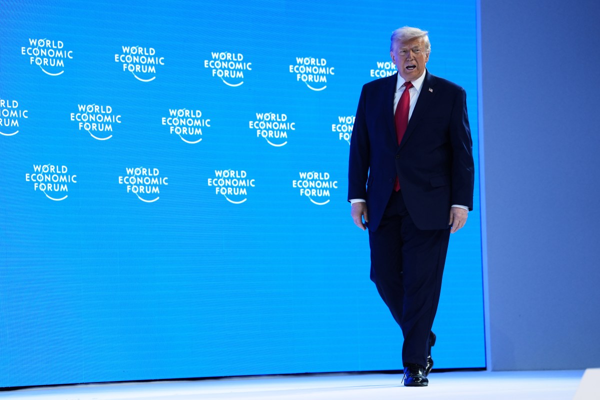 Trump en el Foro de Davos sobre adquirir Groenlandia: “No recurriré a la fuerza”