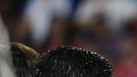 Mexican players celebrate after Panama's Richard Peralta scored an own goal, their opening goal, during an international friendly soccer match in Panama City, Thursday, Jan. 22, 2026. (AP Photo/Agustin Herrera)