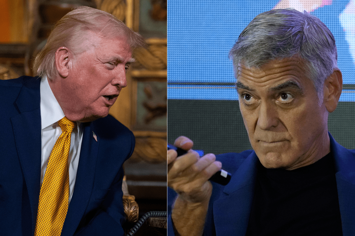 Trump critica a George y Amal Clooney tras obtener ciudadanía francesa