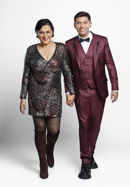 Alina Lozano y Jim Velásquez, exparticipantes de ¿Apostarías por mí?