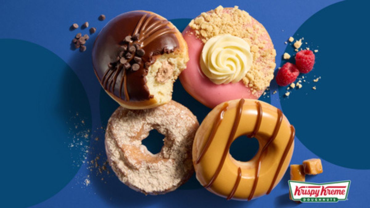 Trufa, caramelo salado y más: los 4 nuevos sabores de la colección de invierno de Krispy Kreme