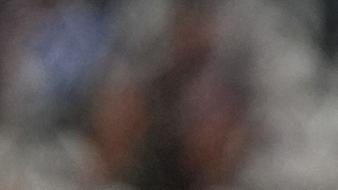 Lionel Messi, del Inter de Miami, hace un gesto durante un partido amistoso internacional contra Alianza Lima de Perú.