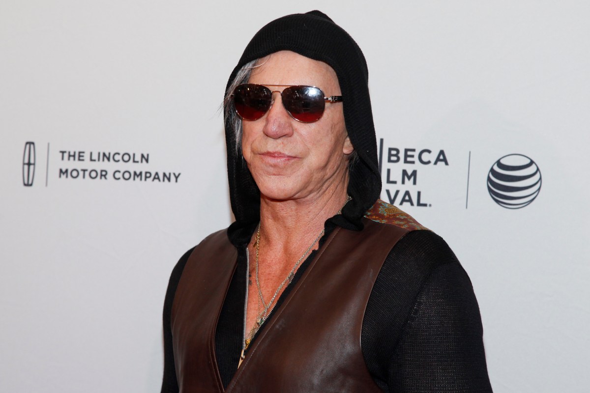 Mickey Rourke niega haber creado un GoFundMe para evitar ser desalojado