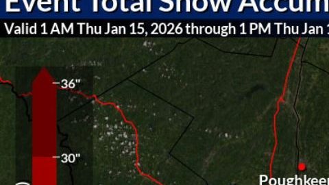 Pronóstico del clima para el jueves 15 de enero 2026.