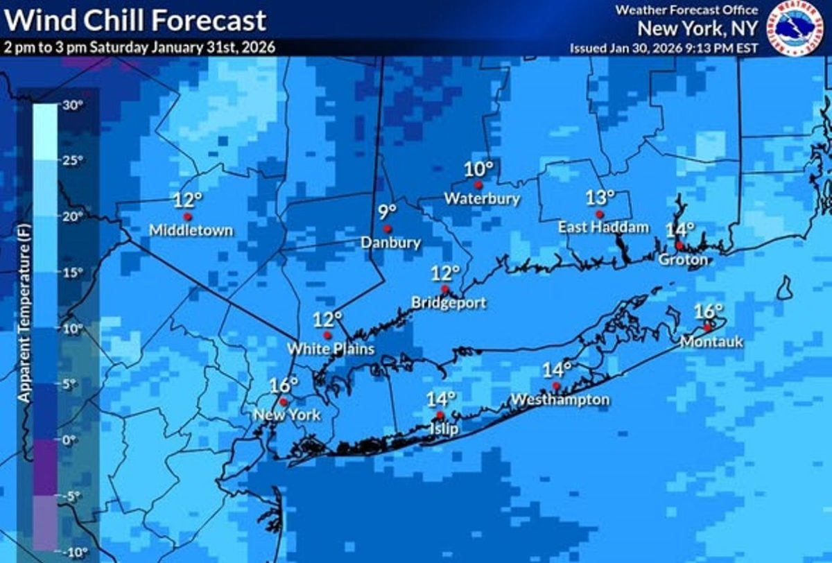 Otro fin de semana de frío extremo y posible nieve: clima en Nueva York y área triestatal