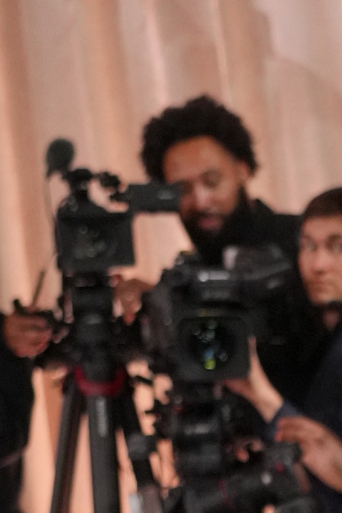 Ariana Grande en la alfombra roja de los Golden Globes 2026.