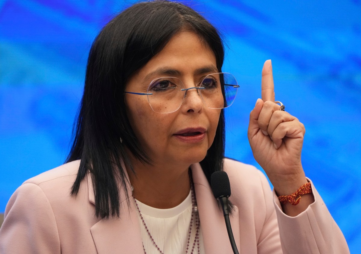 Delcy Rodríguez afirma que Trump no controla Venezuela: “No hay agente externo que nos gobierne”