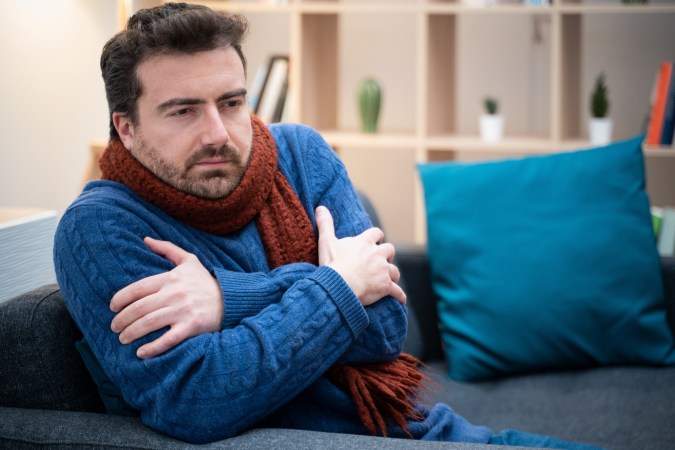 calefacción dañada en casa