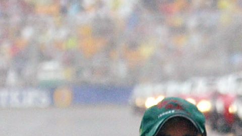 Antonio Pizzonia de Brasil de Jaguar, izquierda.