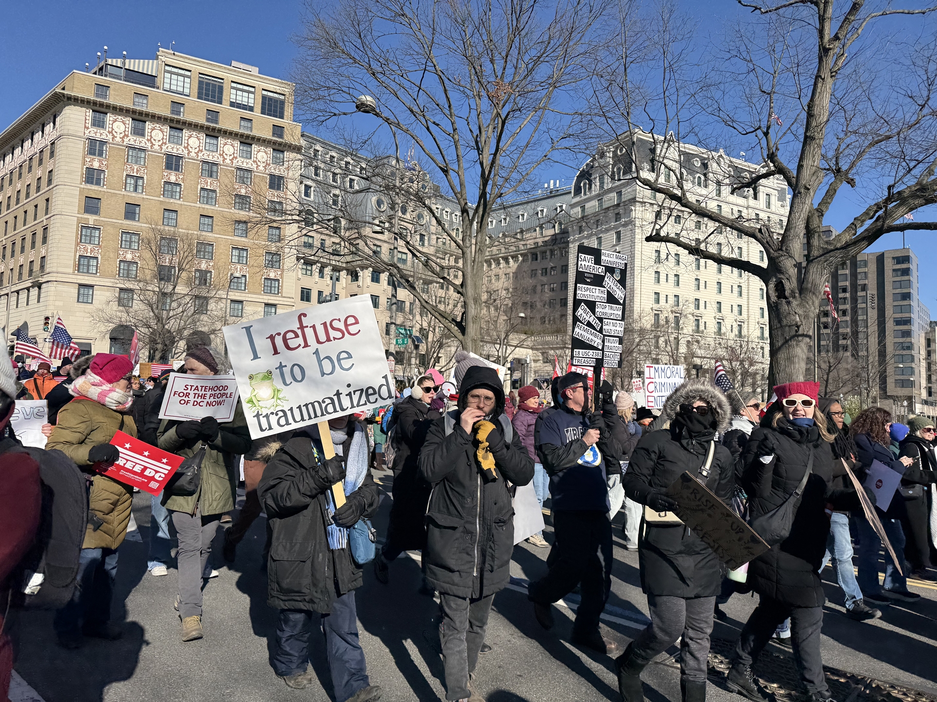 Protestas en Nueva York y varios estados de EE.UU. contra Trump - El ...