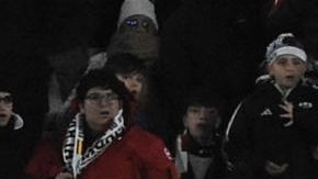 El guardameta del Real Madrid Andriy Lunin encaja el segundo gol del Albacete durante el partido de octavos de final de la Copa del Rey que Albacete Balompié y Real Madrid disputan este miércoles en el estadio Carlos Belmonte.